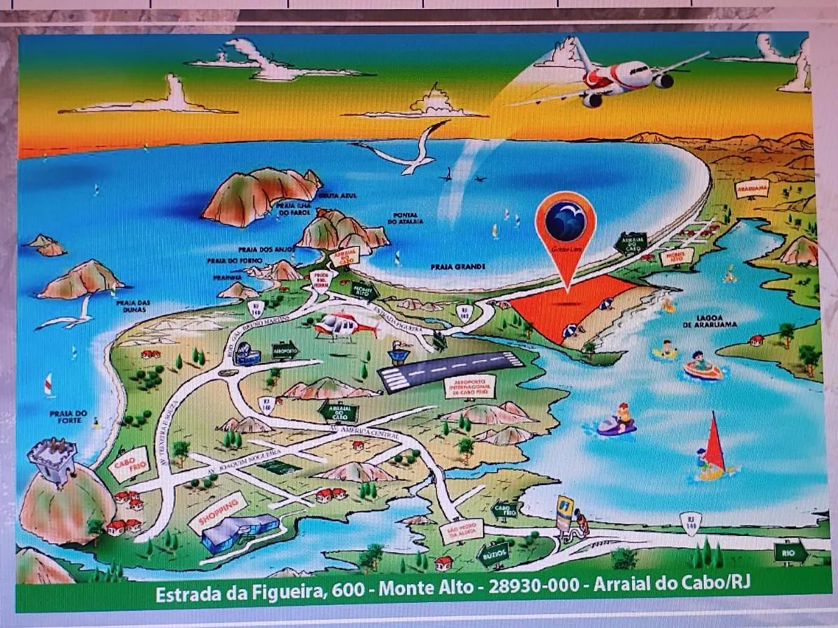 Golden Lake 1 Quarto Aconchegante E Confortavel Arraial do Cabo Apartment